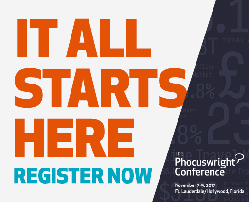 The Phocuswright Conference 2017, November 7 -9, Ft. Lauderdale/Hollywood, Florida